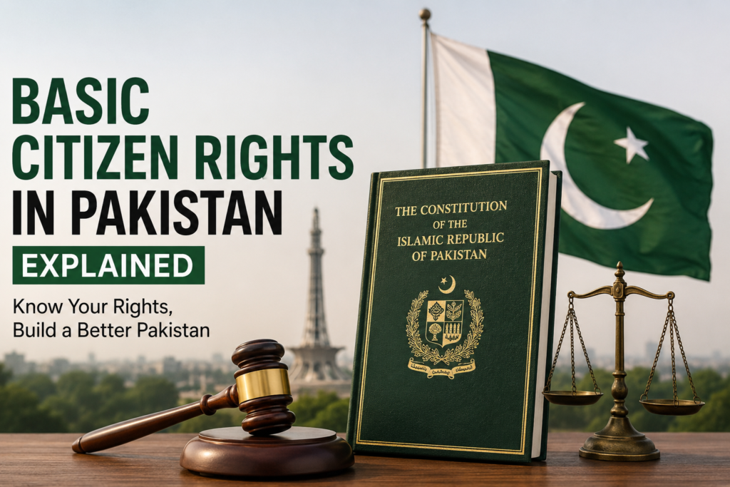Basic Citizen Rights in Pakistan Explained