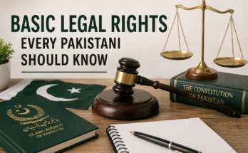 Basic Legal Rights Every Pakistani Should Know