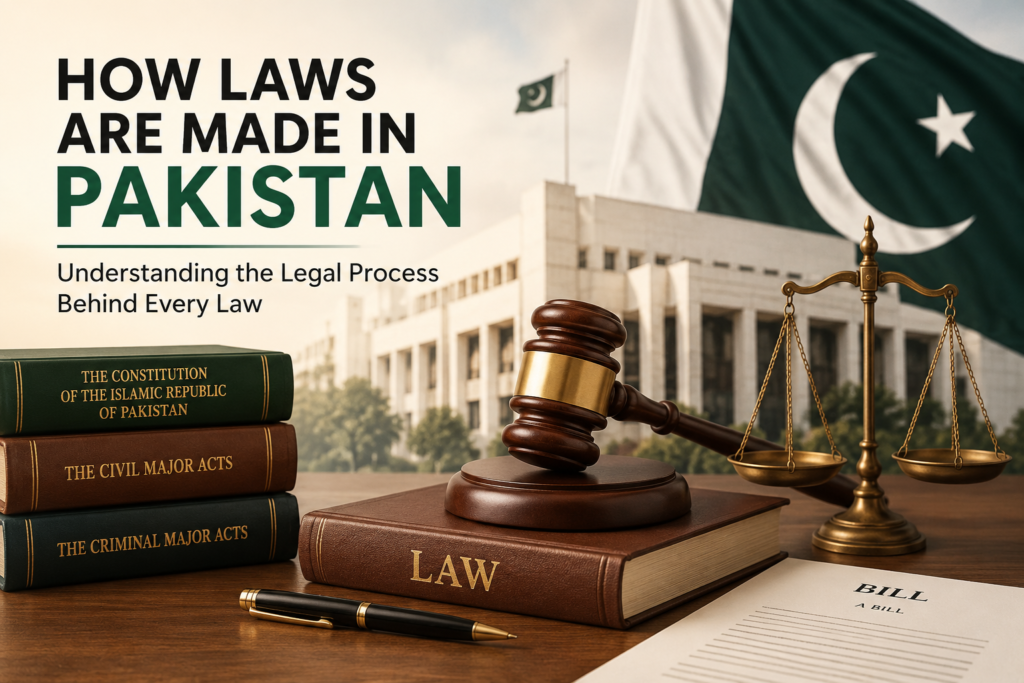 How Laws Are Made in Pakistan
