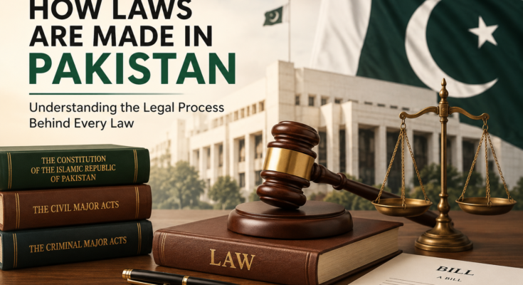 How Laws Are Made in Pakistan