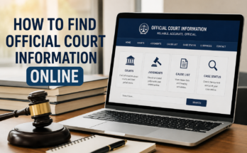 How to Find Official Court Information Online