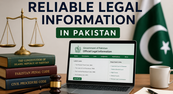 How to Find Reliable Legal Information in Pakistan