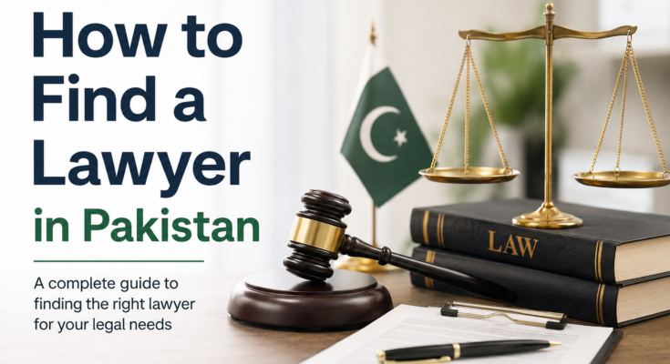 How to Find a Lawyer in Pakistan