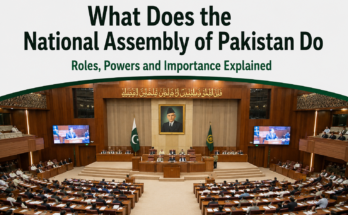 What Does the National Assembly of Pakistan Do