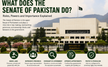 What Does the Senate of Pakistan Do