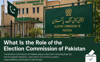 What Is the Role of the Election Commission of Pakistan